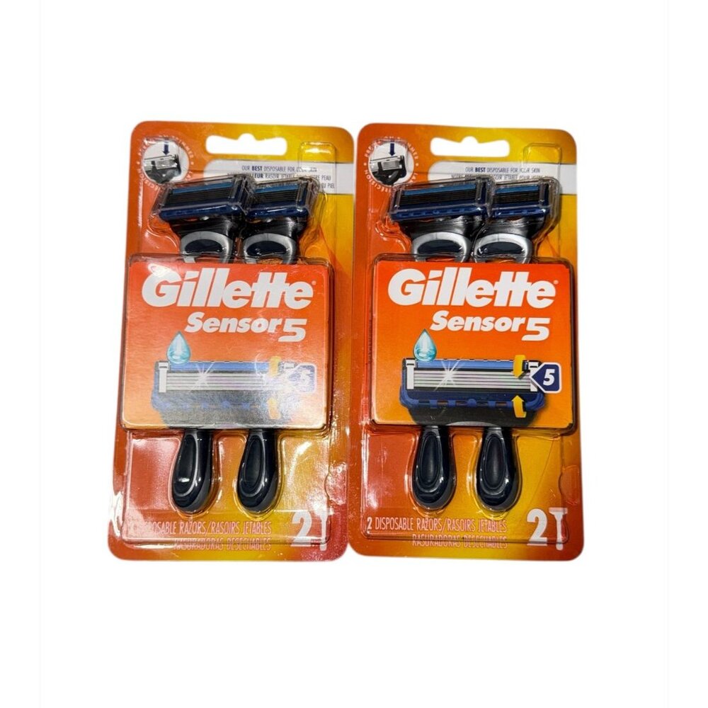 Gilette sensor5 lot of 2 boxes